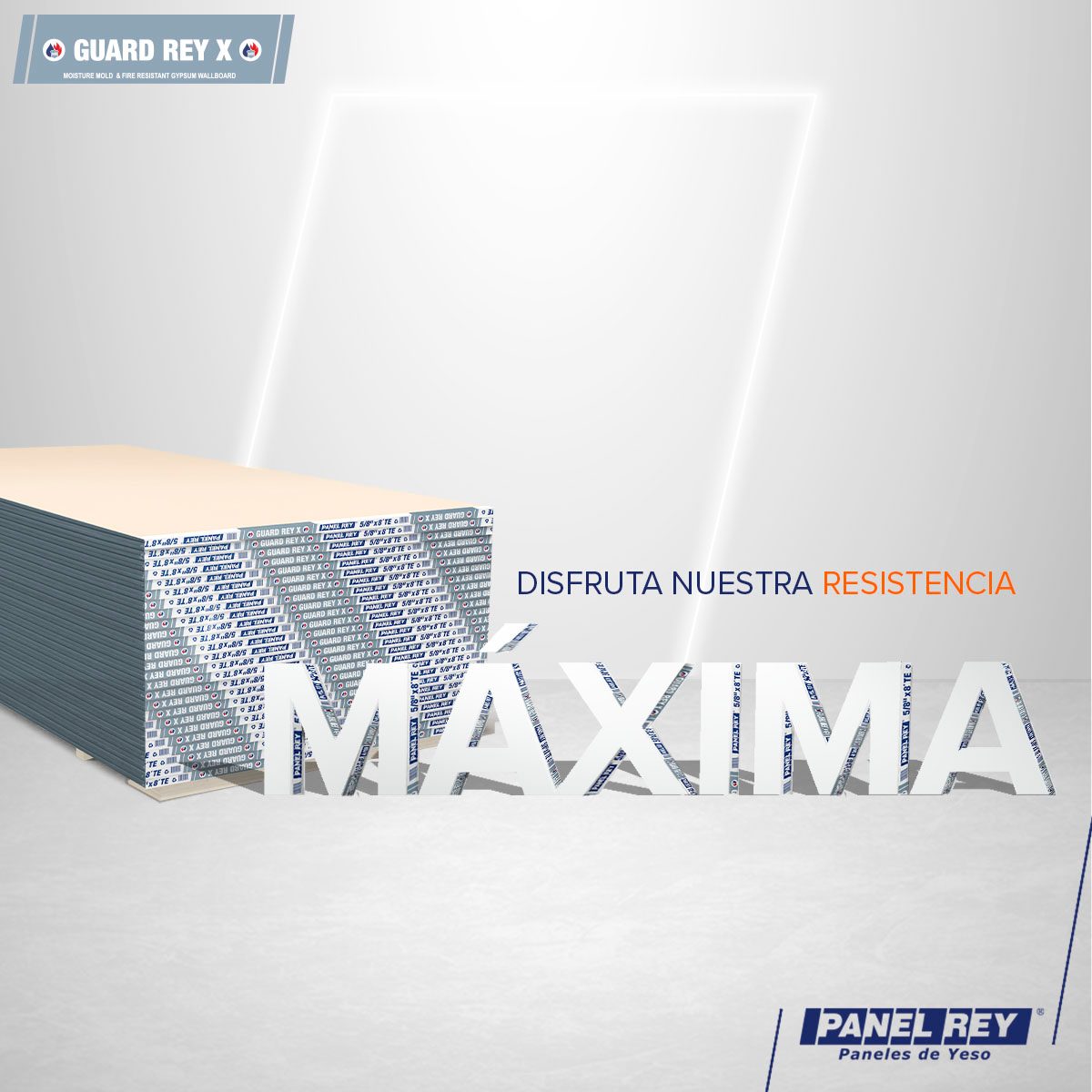 VLR - Panel GUARD REY resistente al crecimiento de moho,...