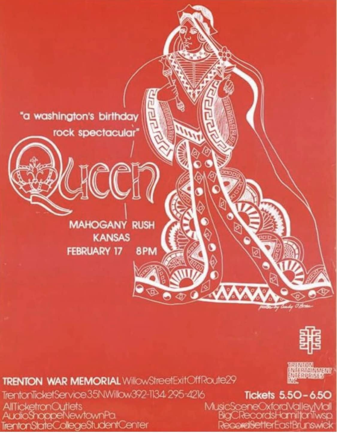 On this date in 1975: Queen brought the 'Sheer Heart Attack' tour