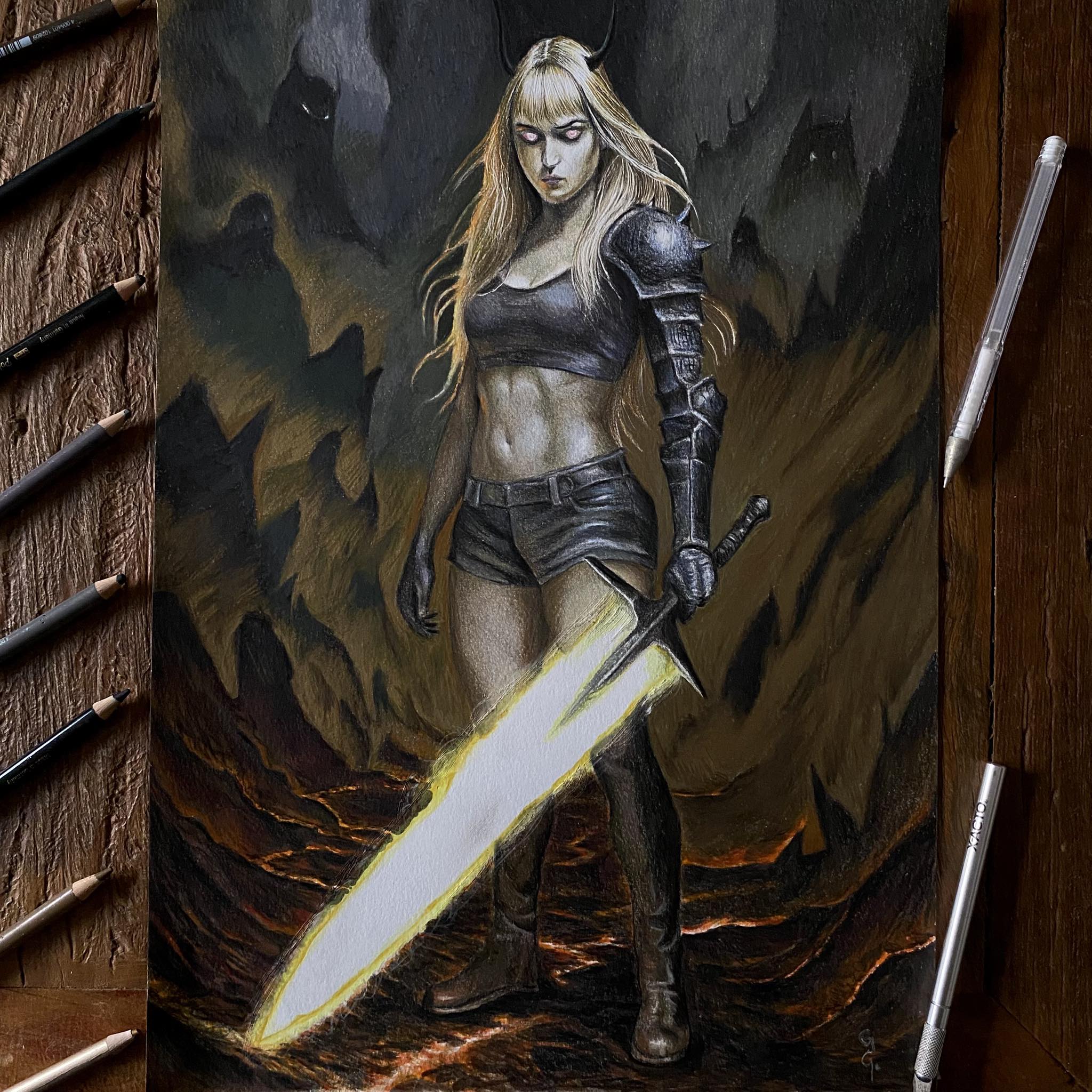 Magik retro x fan art for 3d print