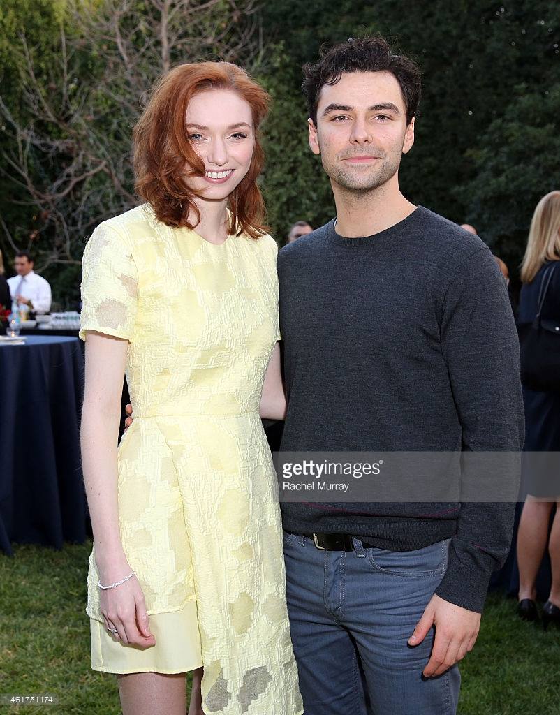 Aidan Turner Couple Eleanor Tomlinson Et Son Mari