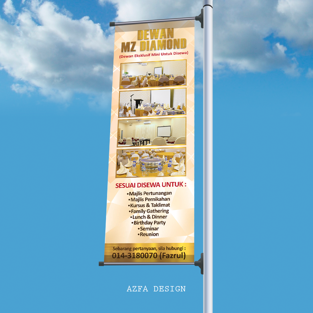 Azfa Design & Printing - ANTARA CIRI-CIRI BANNER & BUNTING TERBAIK 👍😁 1 ...