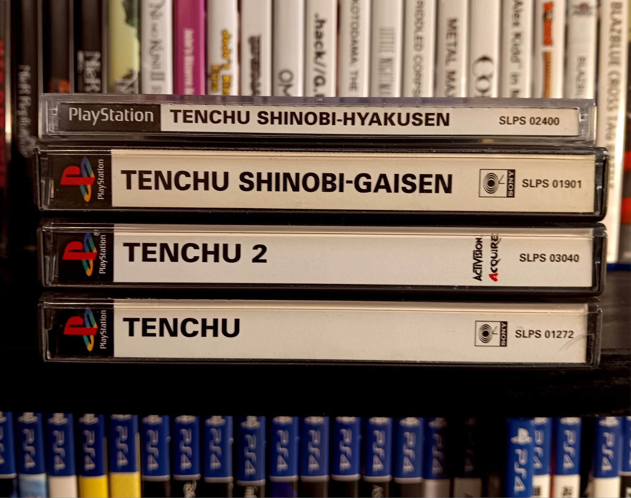 Tenchu Japanese PS1 Game Collection