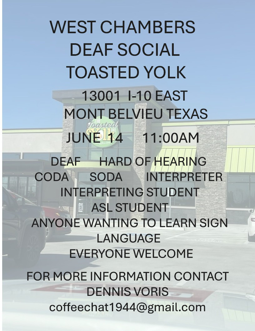 Houston ASL Interpreter Student Association | Come chat and enjoy ...