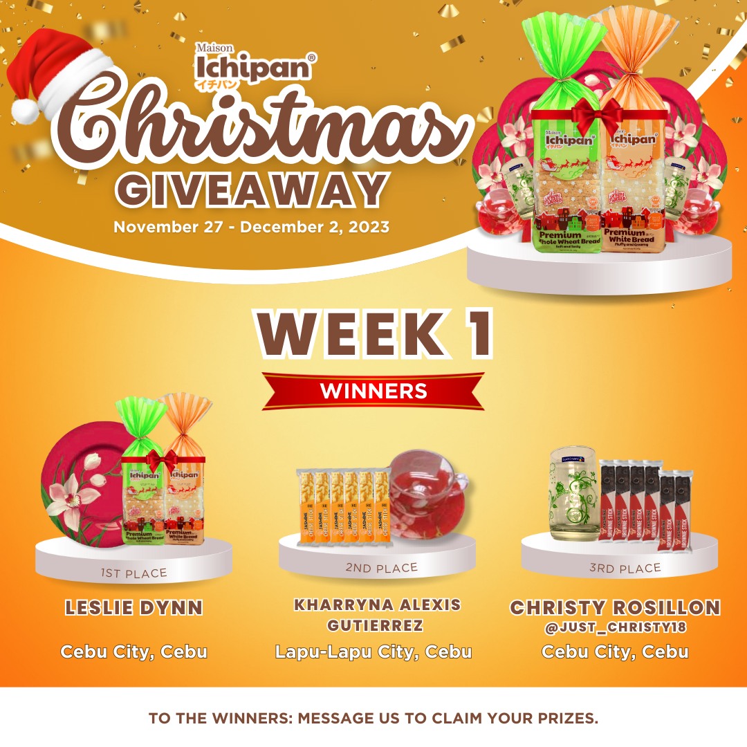 Maison Ichipan - Congratulations to Our Week 1 Winners! 🎉...
