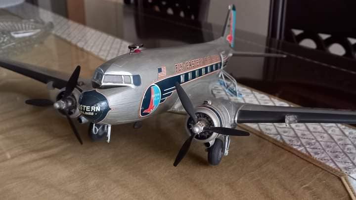 Eastern Airlines DC-3, 1/48, Monogram