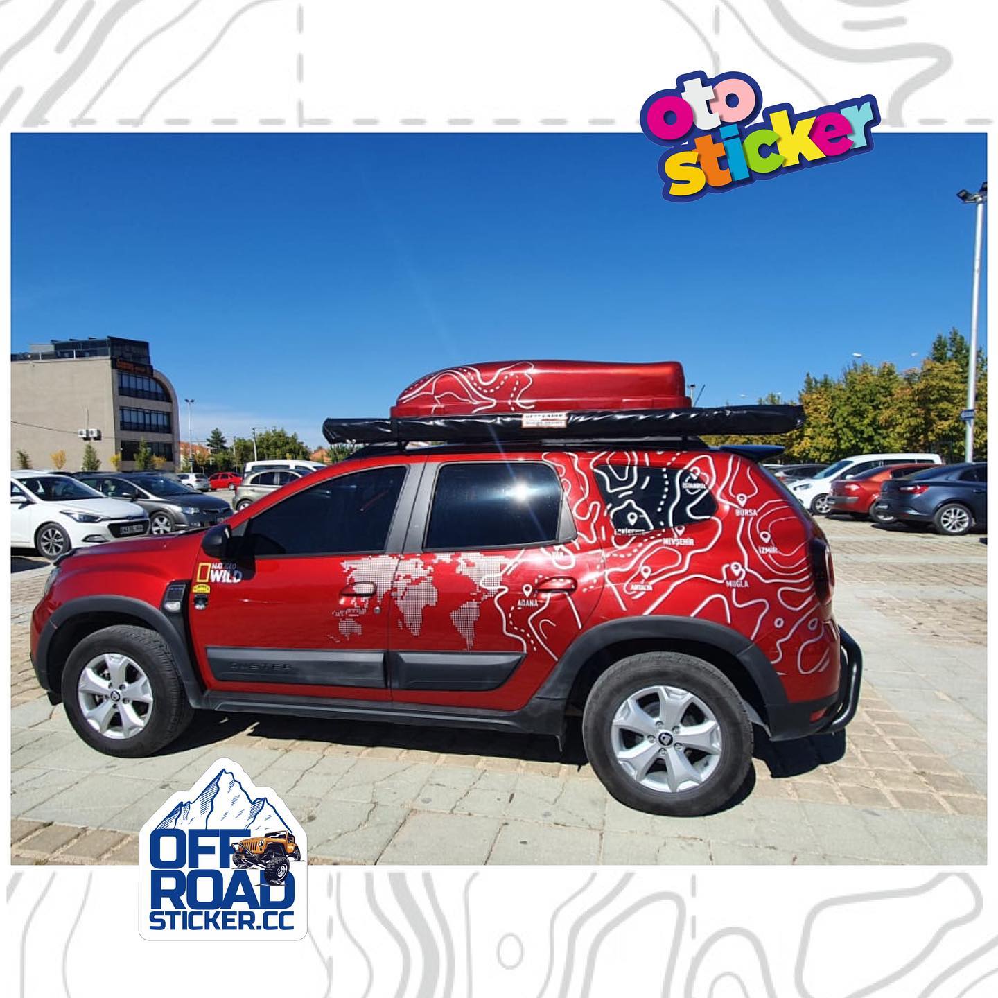Offroadsticker - DACİA DUSTER ADVENTURE TRIPS STICKER... | Facebook
