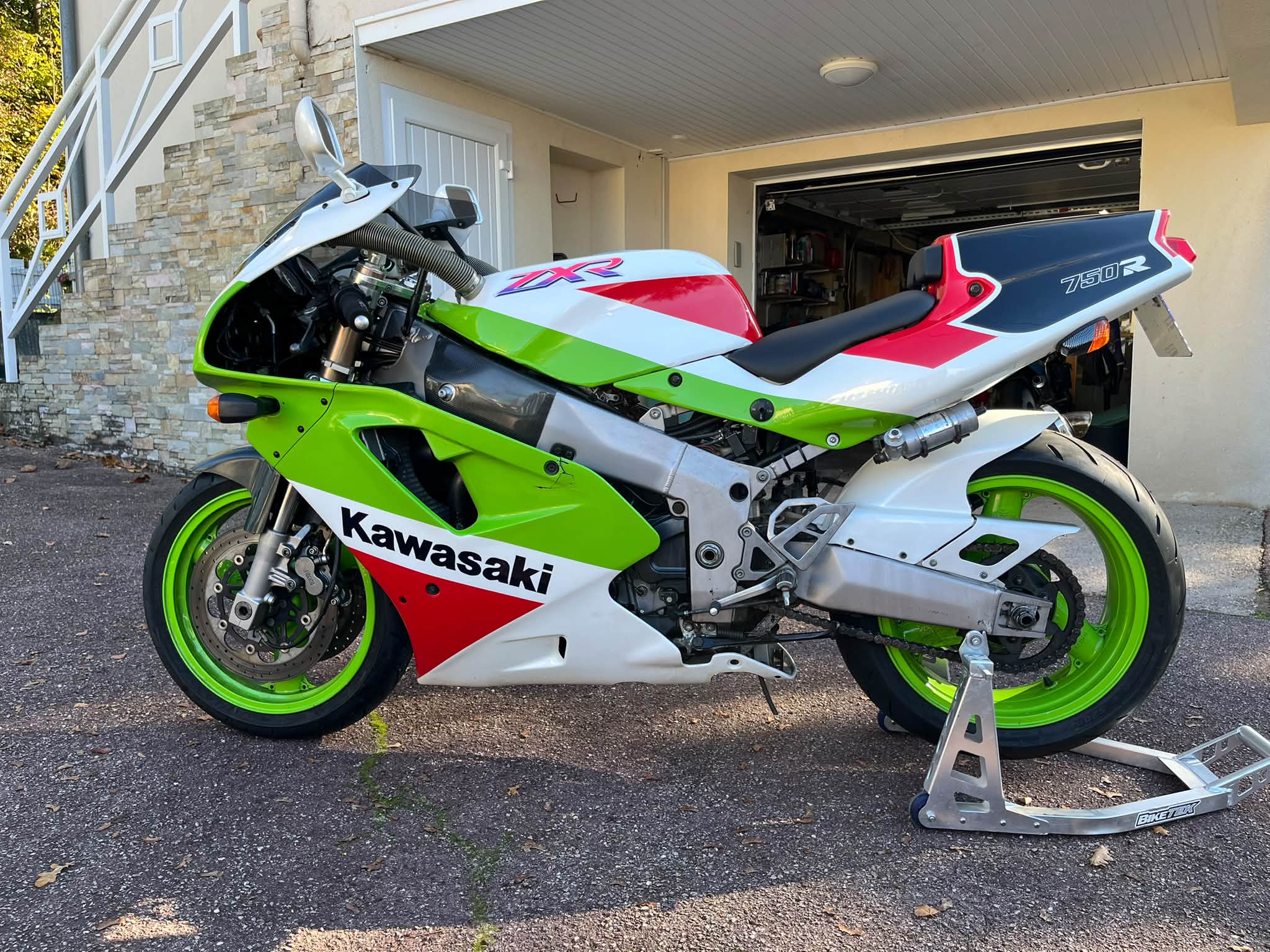 1991 Kawasaki ZX-7R K1 Kawasaki aasak Nigin ဓေ ZX-72 ZX-72 ပ်