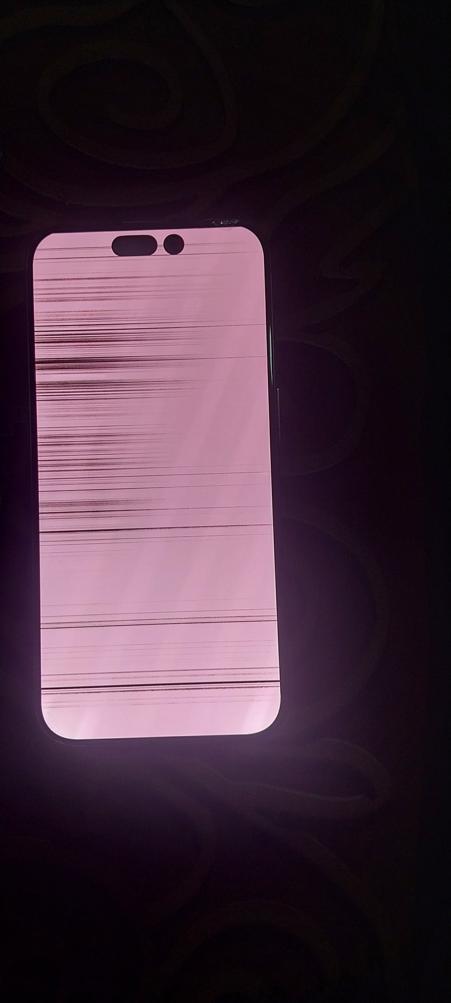How to fix iPhone 15pro white screen?