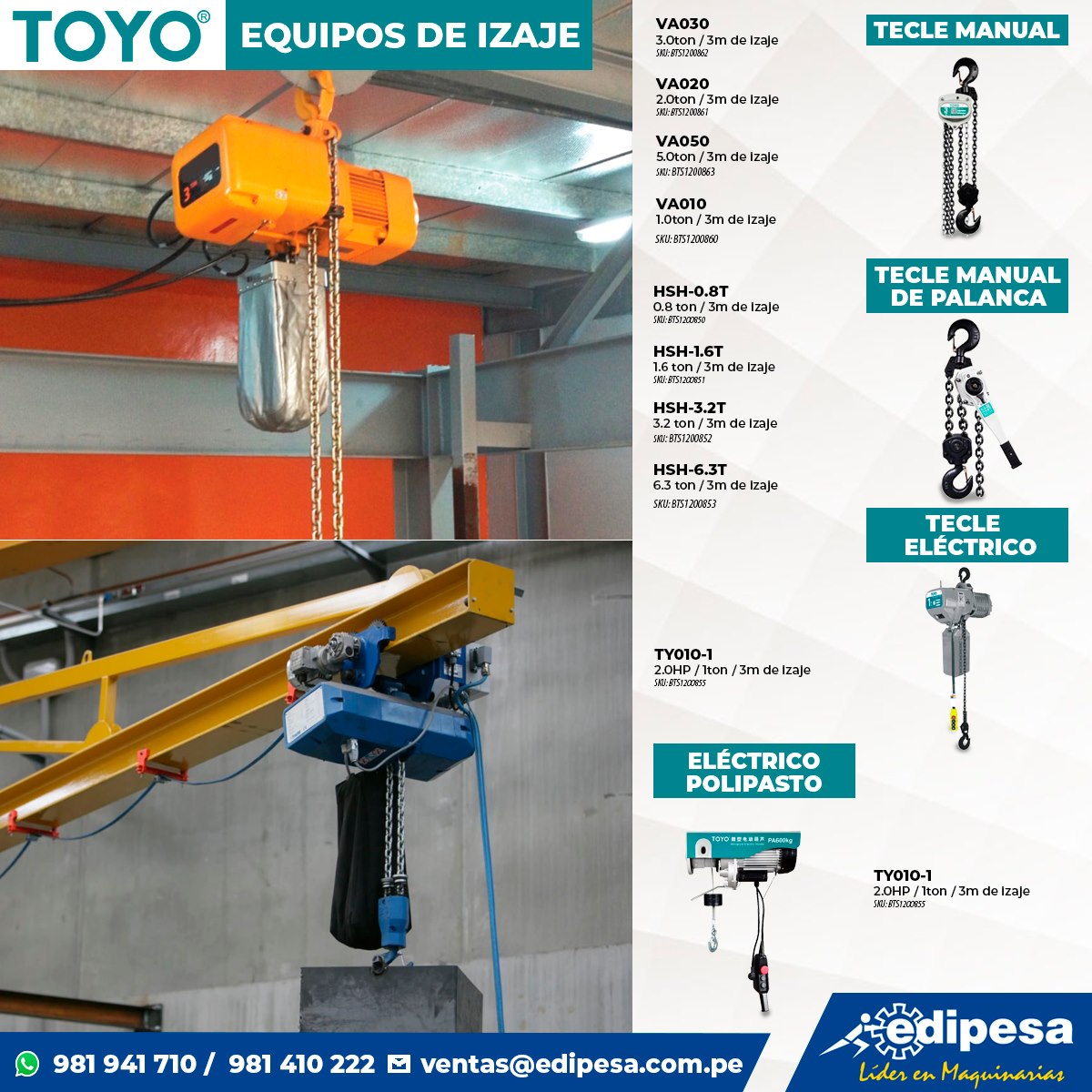 Edipesa - Eximport Distribuidores del Peru S.A. - ⛓¡¡TECLES #TOYO!!⛓ ...