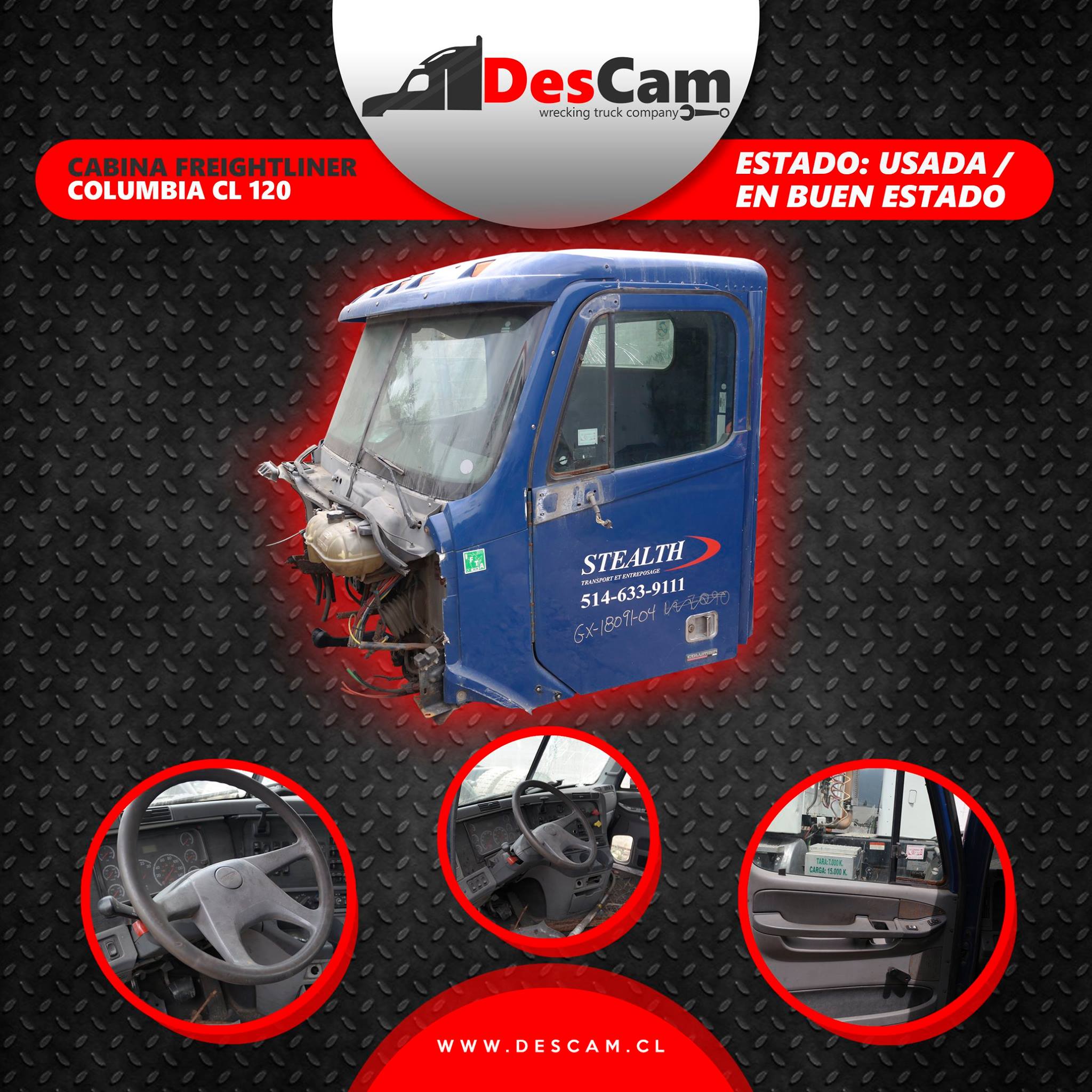 Descam Desarmaduria de Camiones | Paine