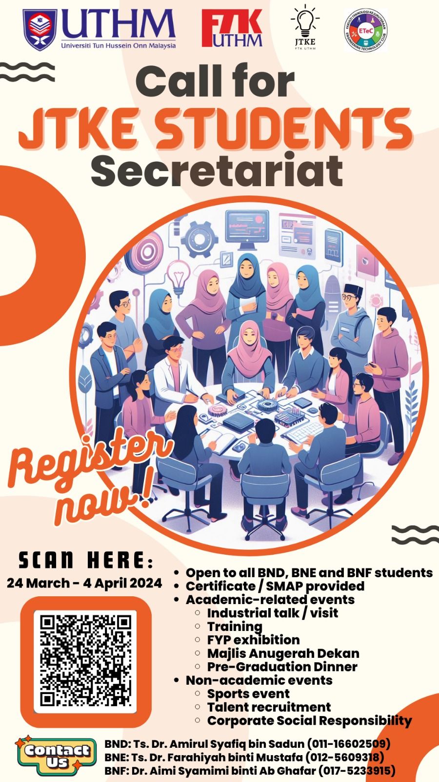 Department - 🌟 Call for JTKE Students Secretariat 🌟 🗓️ Register from 24 ...