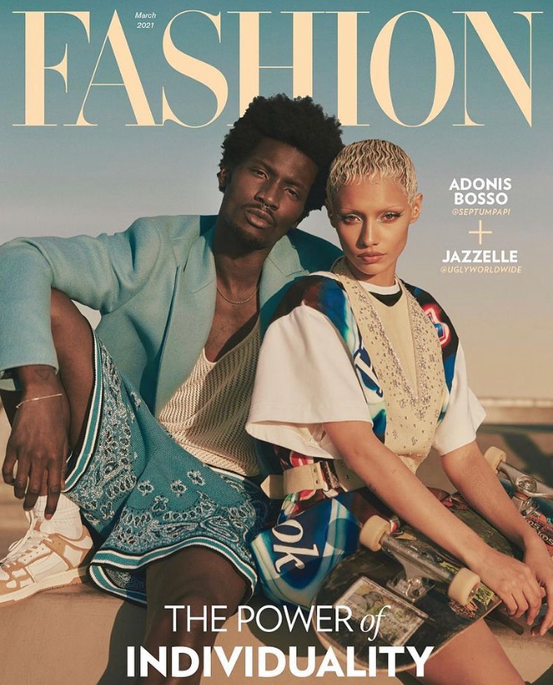 Montage Models - Adonis for Fashion Magazine by @gregswalesart