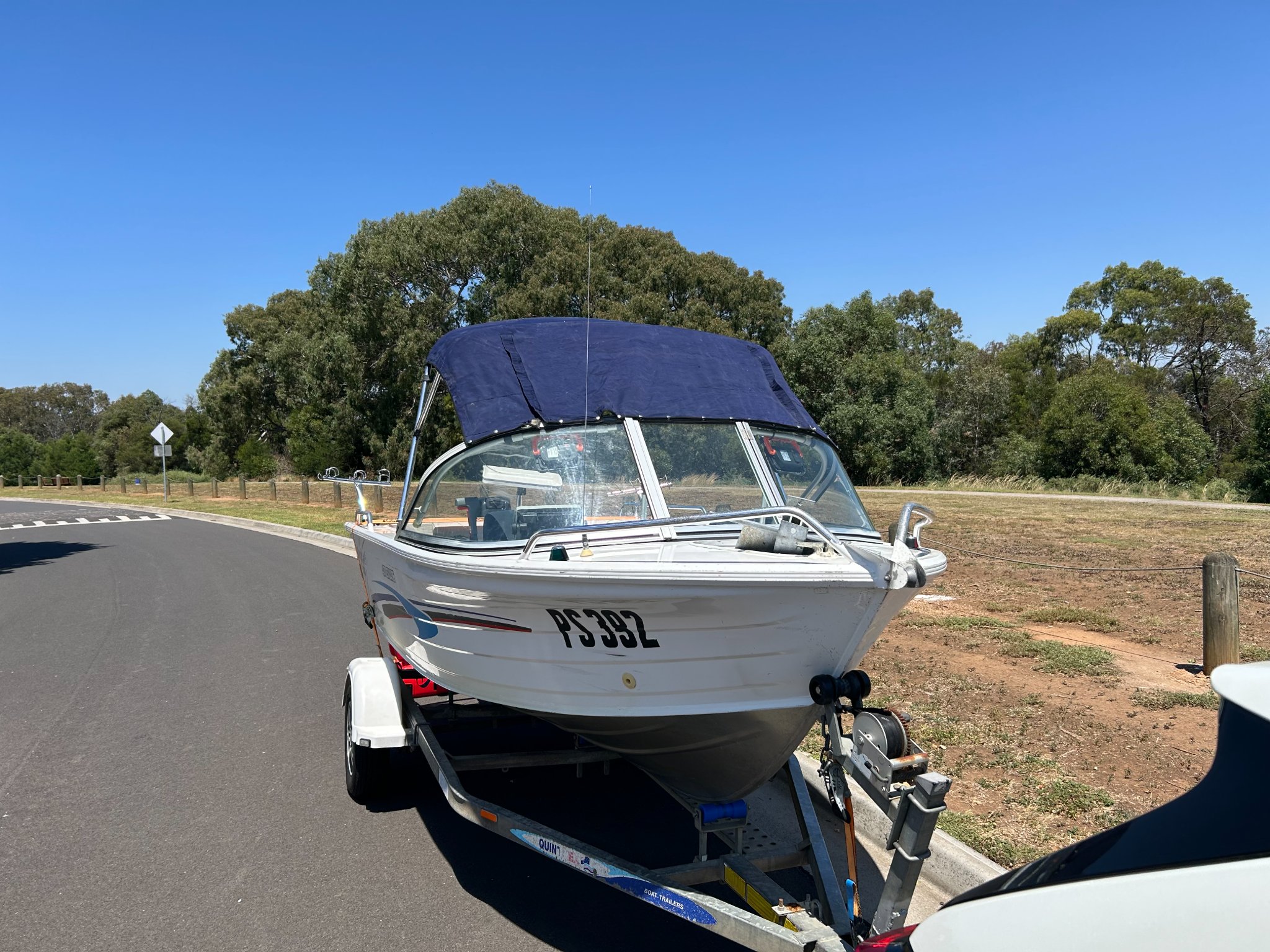 2012 4.3m Quintrex 430 Runabout with 30 HP Suzuki 2-Stroke Outboard ...