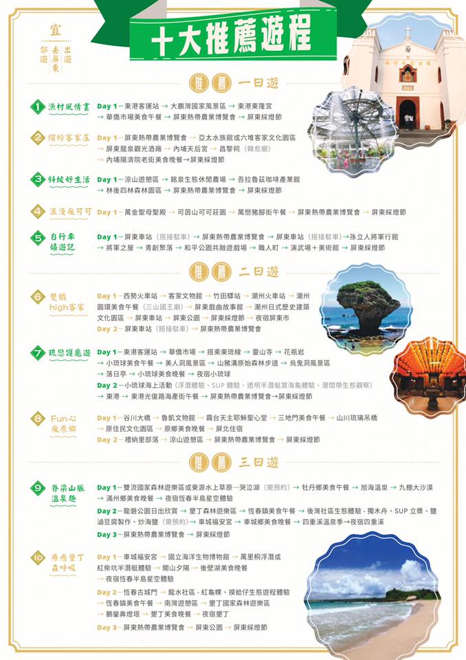 過年有七天假期 要去哪玩呢 趕快安排個幾天使用秋冬遊補助來屏東吧 屏東go好玩 屏東縣政府交通旅遊處