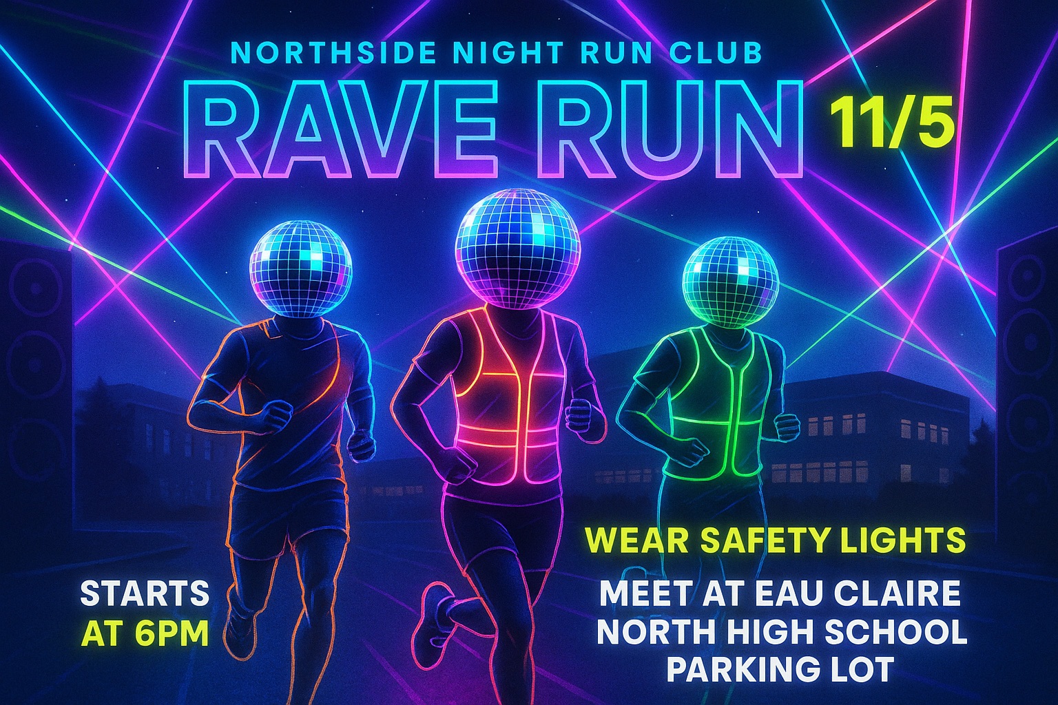 NORTHSIDE NIGHT RUN CLUB: RAVE RUN