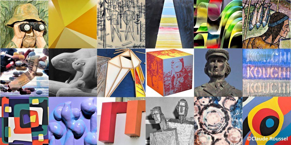 Lancement d'un nouveau site web de l'artiste Claude Roussel Claude ...