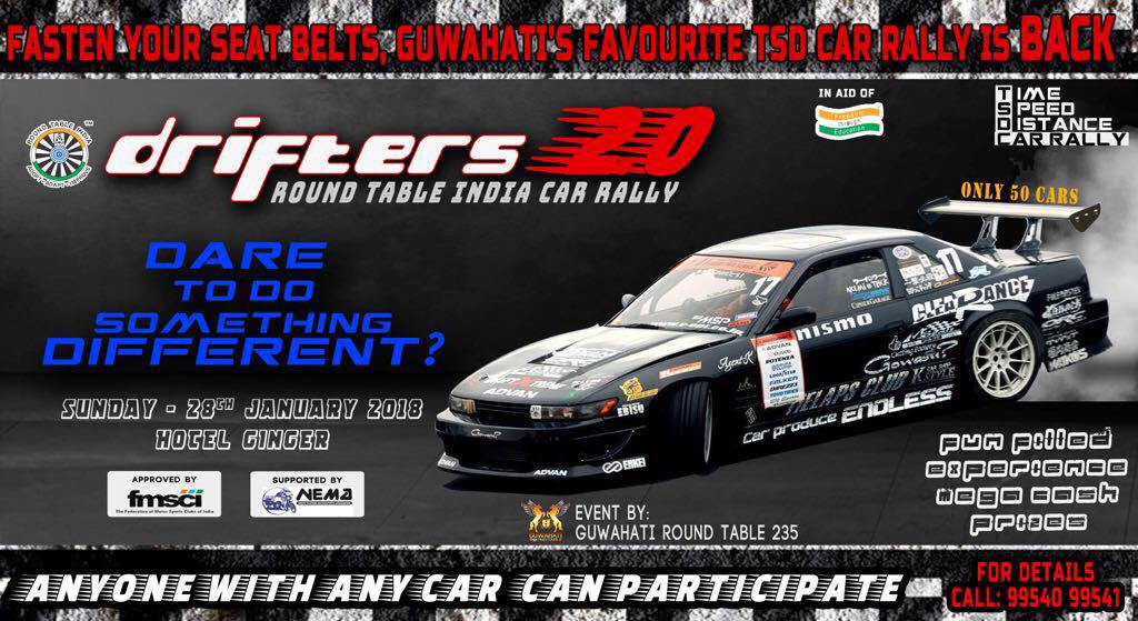 Drifters - Round Table India TSD Car Rally