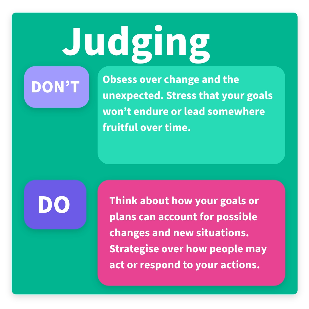 Judging types struggle... - Erik Thor - Neojungian Psychology