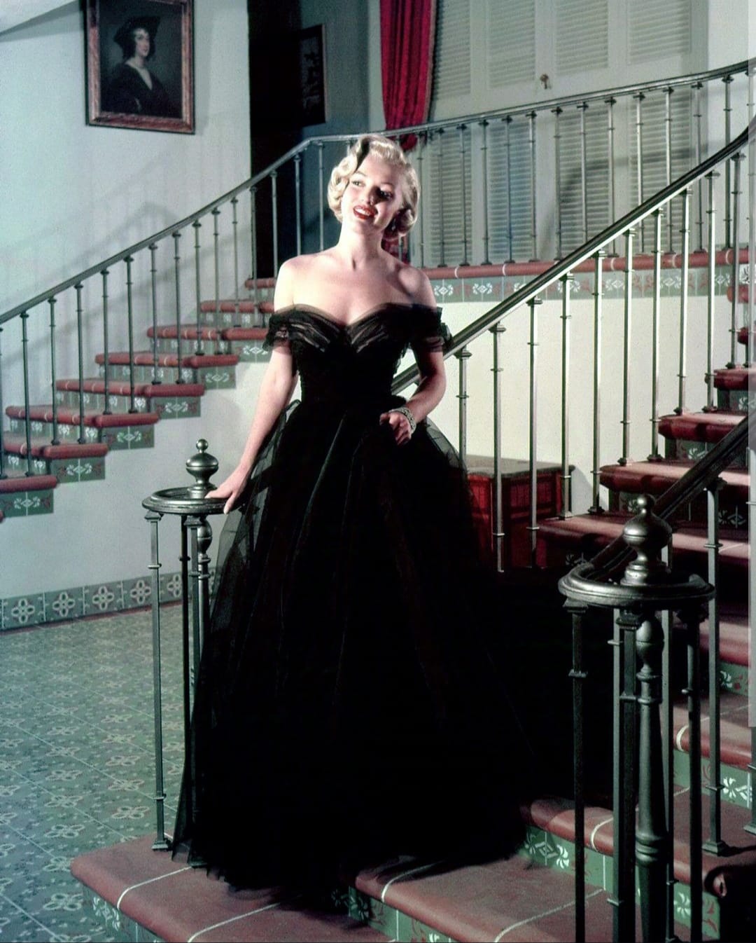 marilyn monroe black dress 8x10 ICONIC LITTLE PHOTO : Clothing, Shoes & Jewelry High quality made Actress Marilyn Monroe Wearing an