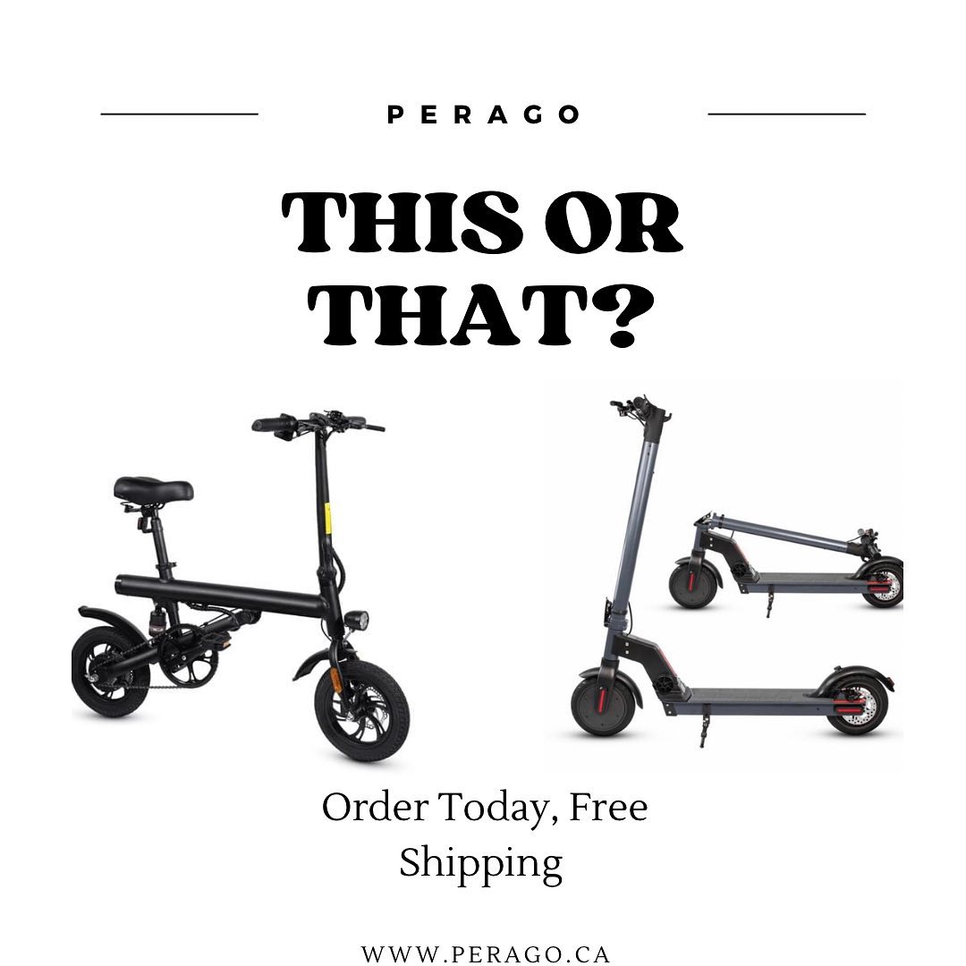 Perago - A look at our Electric Bikes & Electric Scooters...