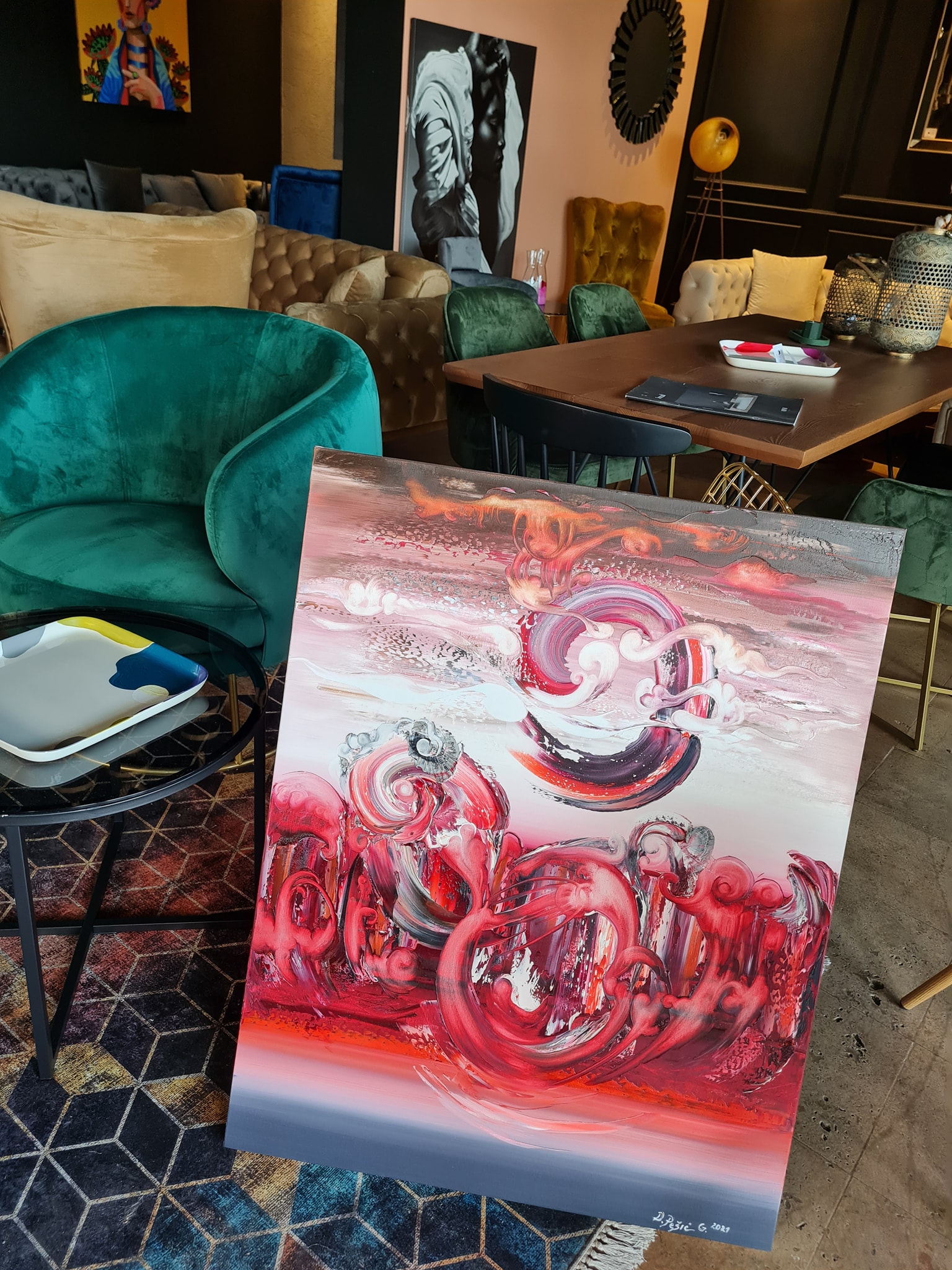 IPDesign - Our Showroom art gallery Divna Pesic art in...