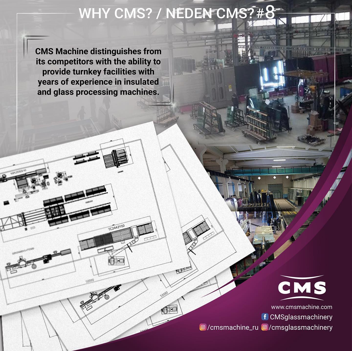 🇹🇷 CMS Makine, yalıtımlı cam ve... - CMS Glass Machinery