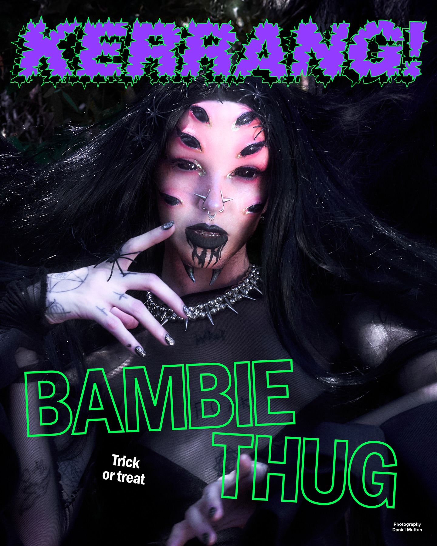 Bambie - Cover Them! @kerrangmagazine_ Photographer: Daniel Mutton ...