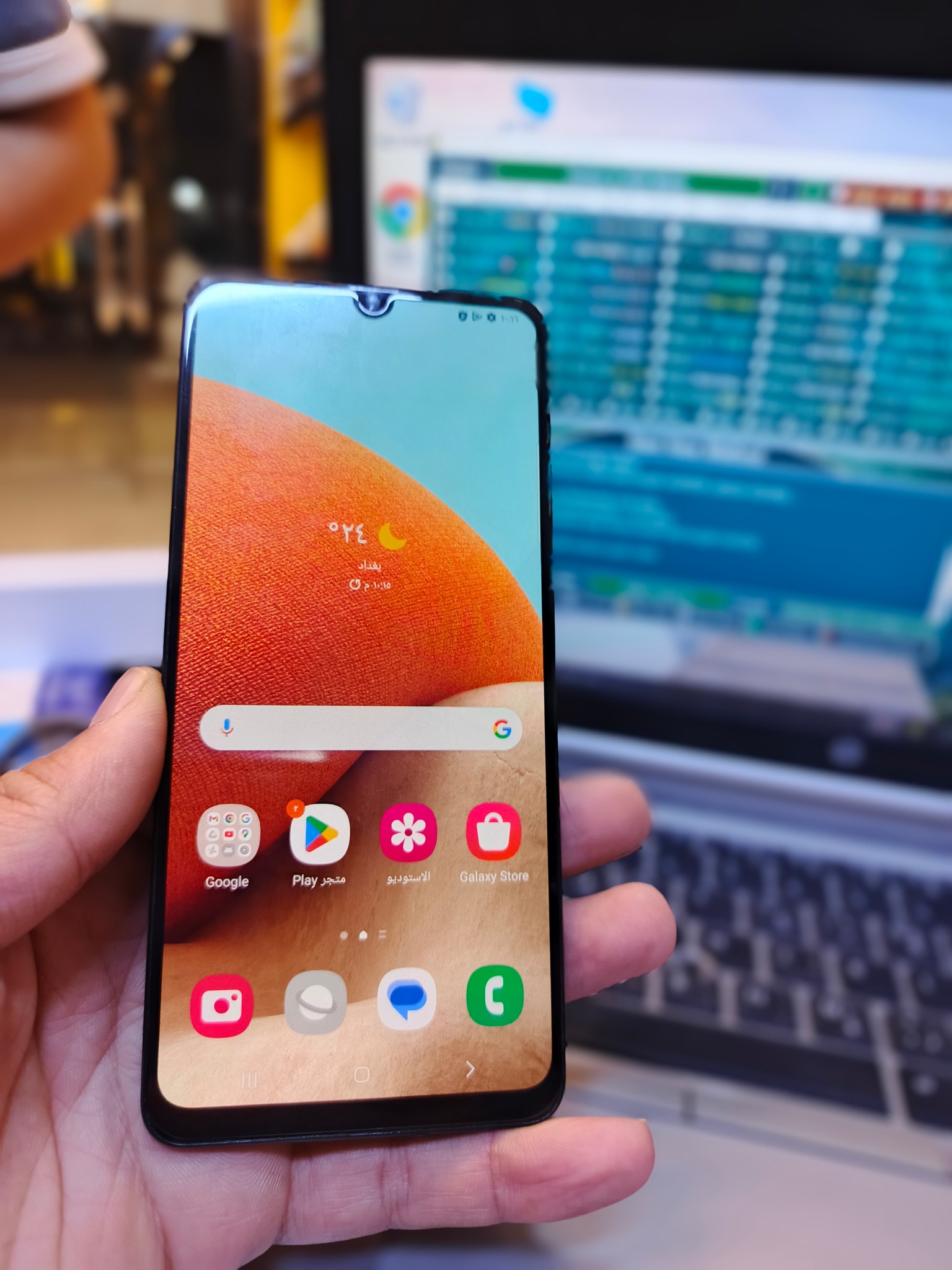 0r0 ٢٤ بخداد 0 Tela ب Google Play متجر الاستوديو Galaxy Store ٢