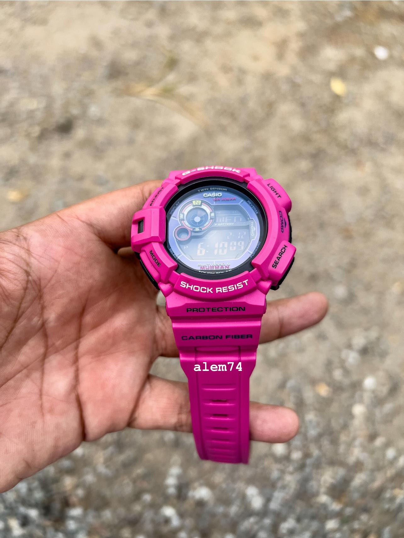 Red Gshock Mudman 9300 Watch Casio G 9300 Casio Mudman G9300 G9300 