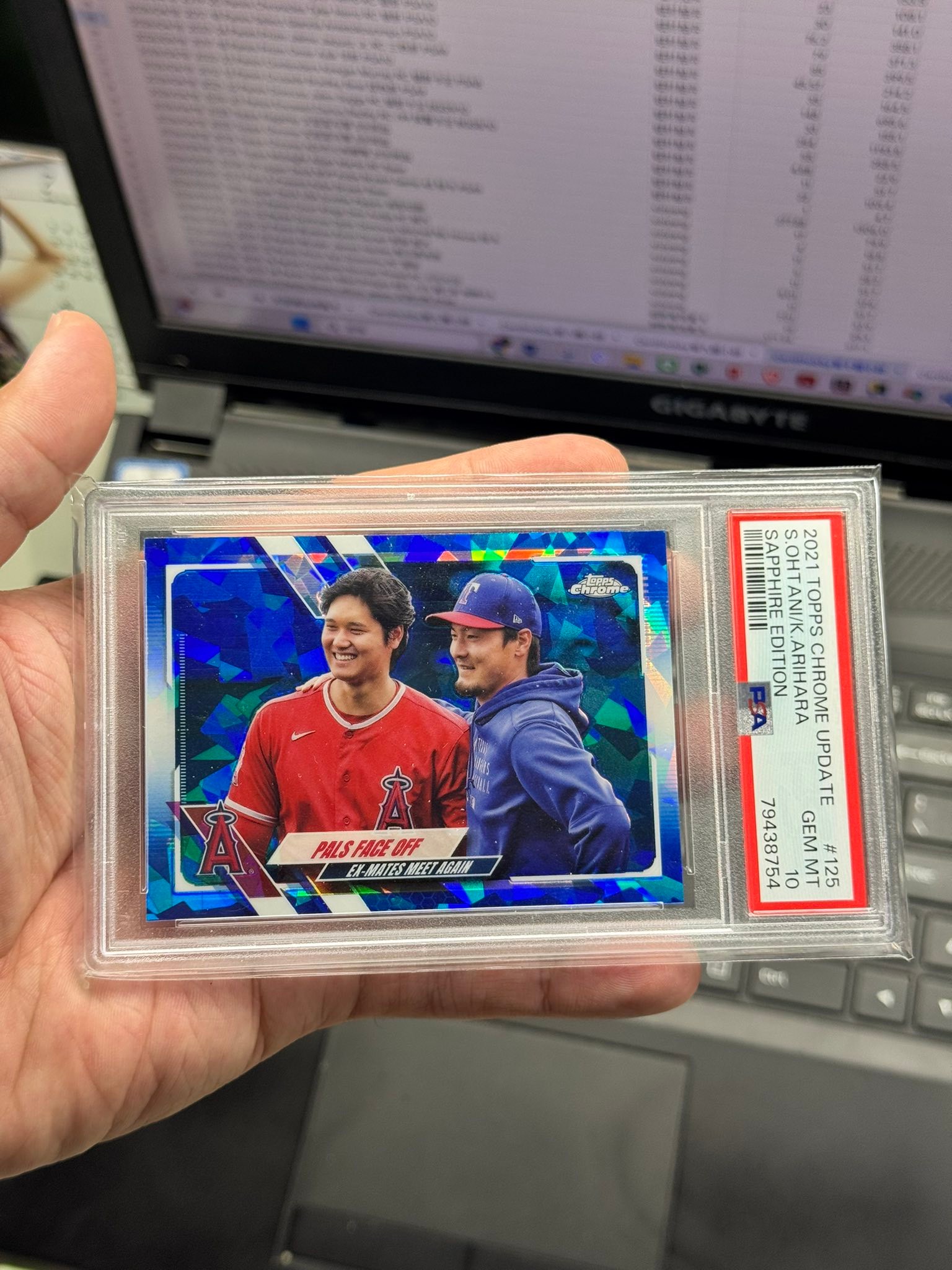 Shohei Ohtani baseball cards for sale