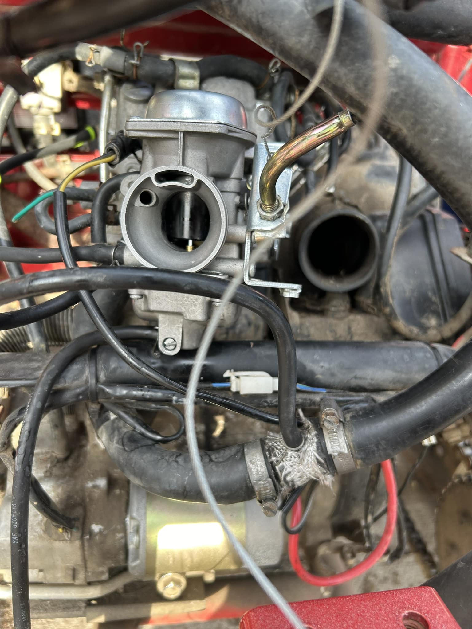 YERF DOG 4X2 SIDE-BY-SIDE SCOUT ROVER MOSSY OAK 150 CUV UTV STARTER