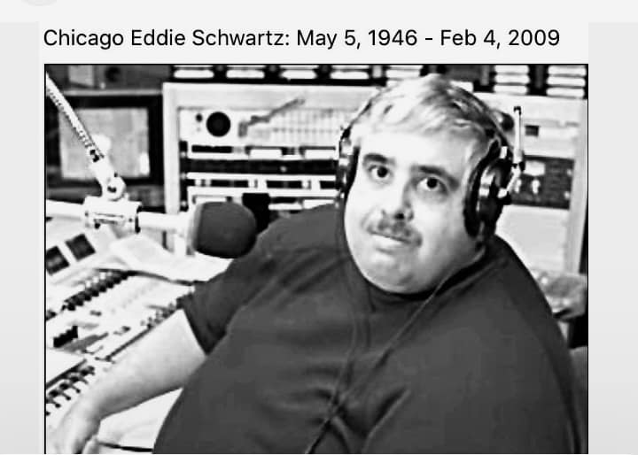 Eddie Schwartz was a true pillar of AM radio in Illinois. He was