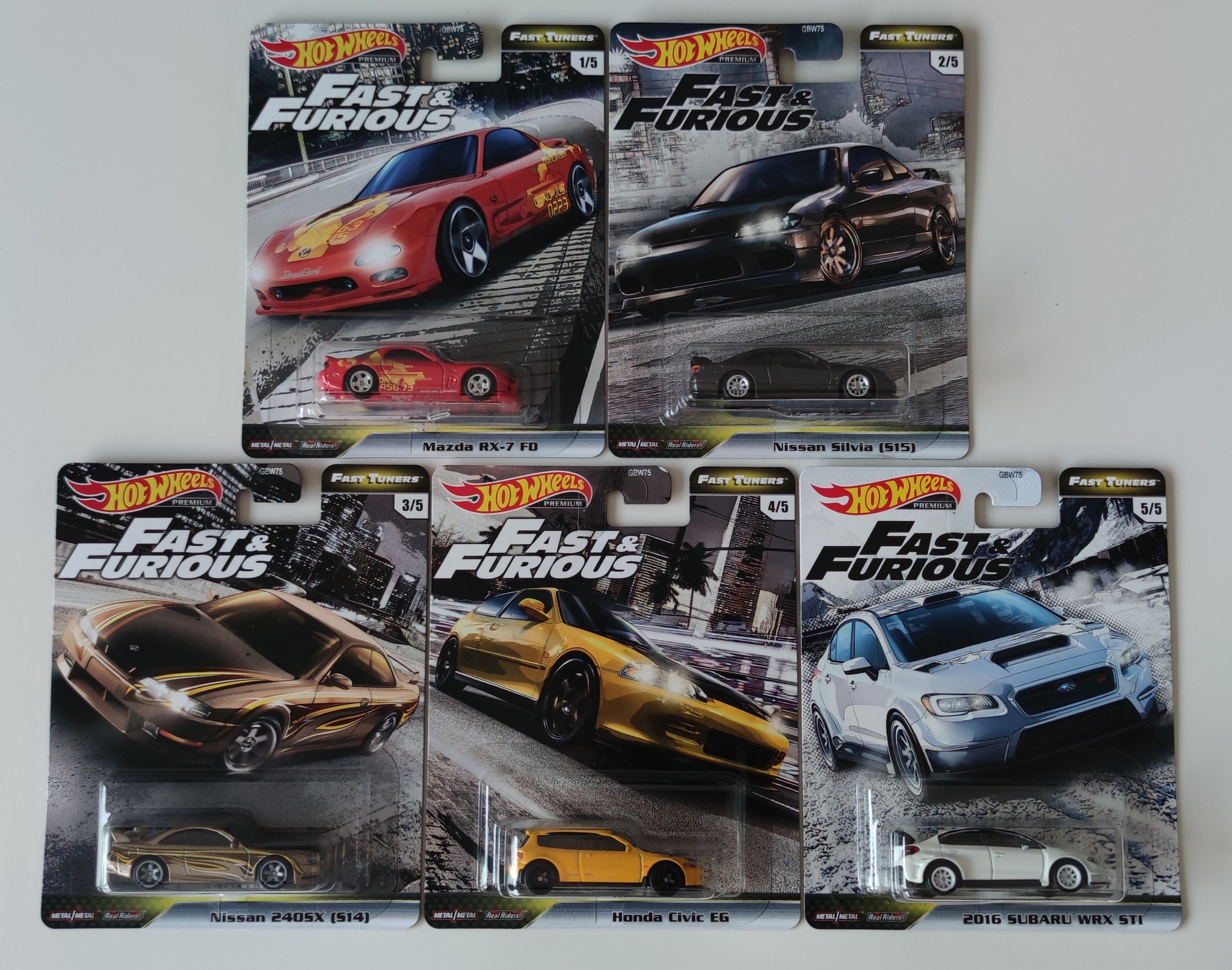 Hot Wheels Fast & Furious: Fast Tuners series are added to the