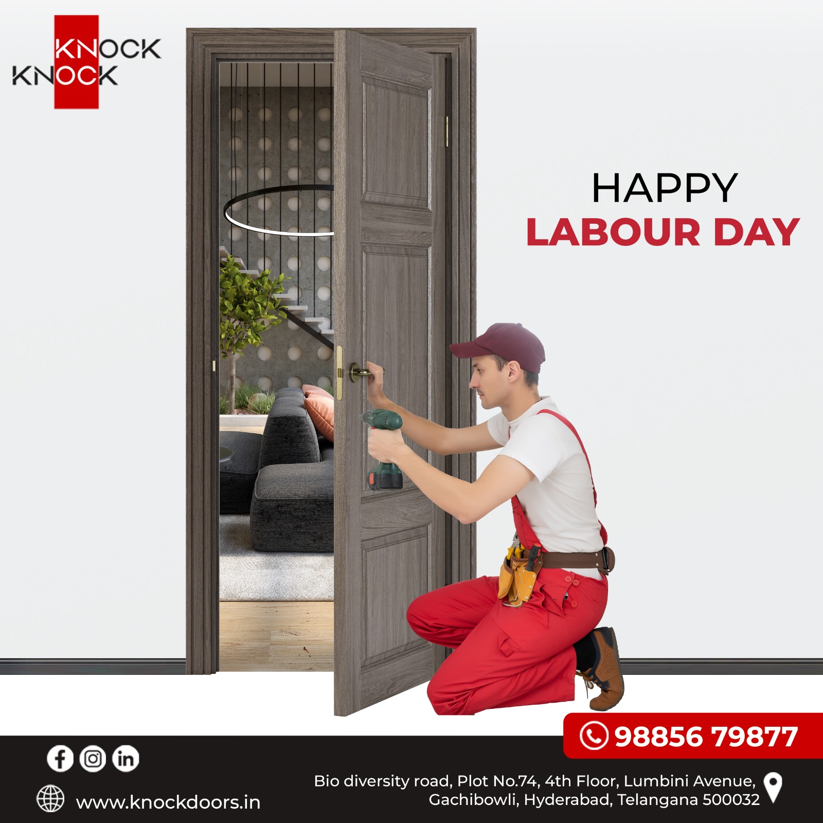 Knock Doors - 🚪 KNOCK KNOCK 🚪 Happy Labour Day from Knock...