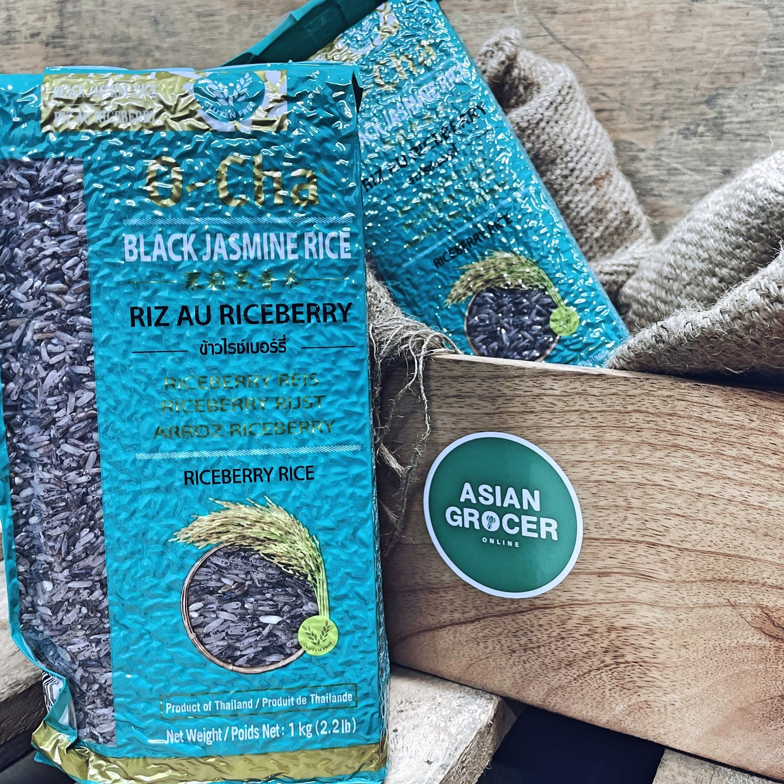 Asian Grocer Group - 👑🍚 Black Jasmine Rice aka Forbidden Rice aka ...