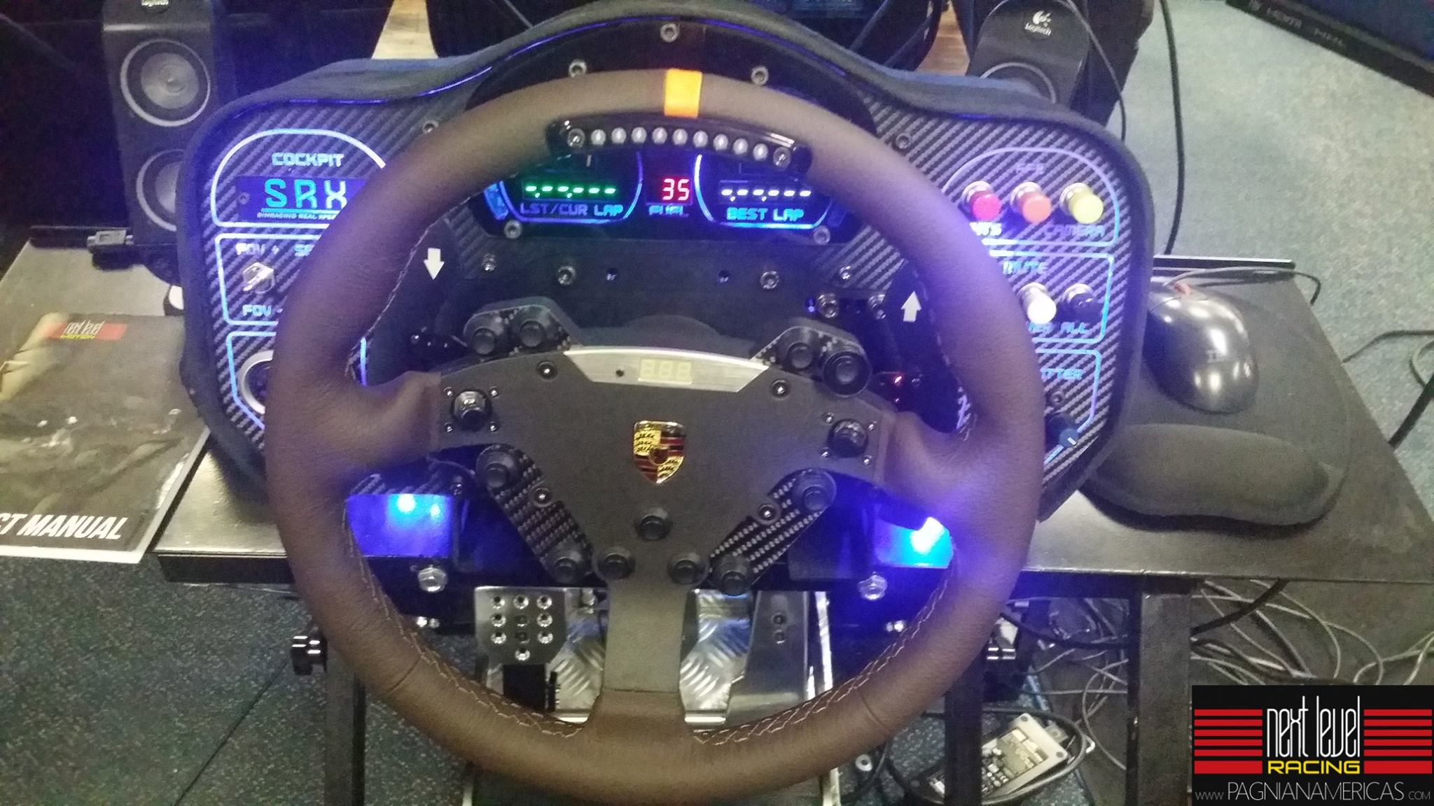 View of Bob's Sim setup.... #Porsche... - Next Level Racing