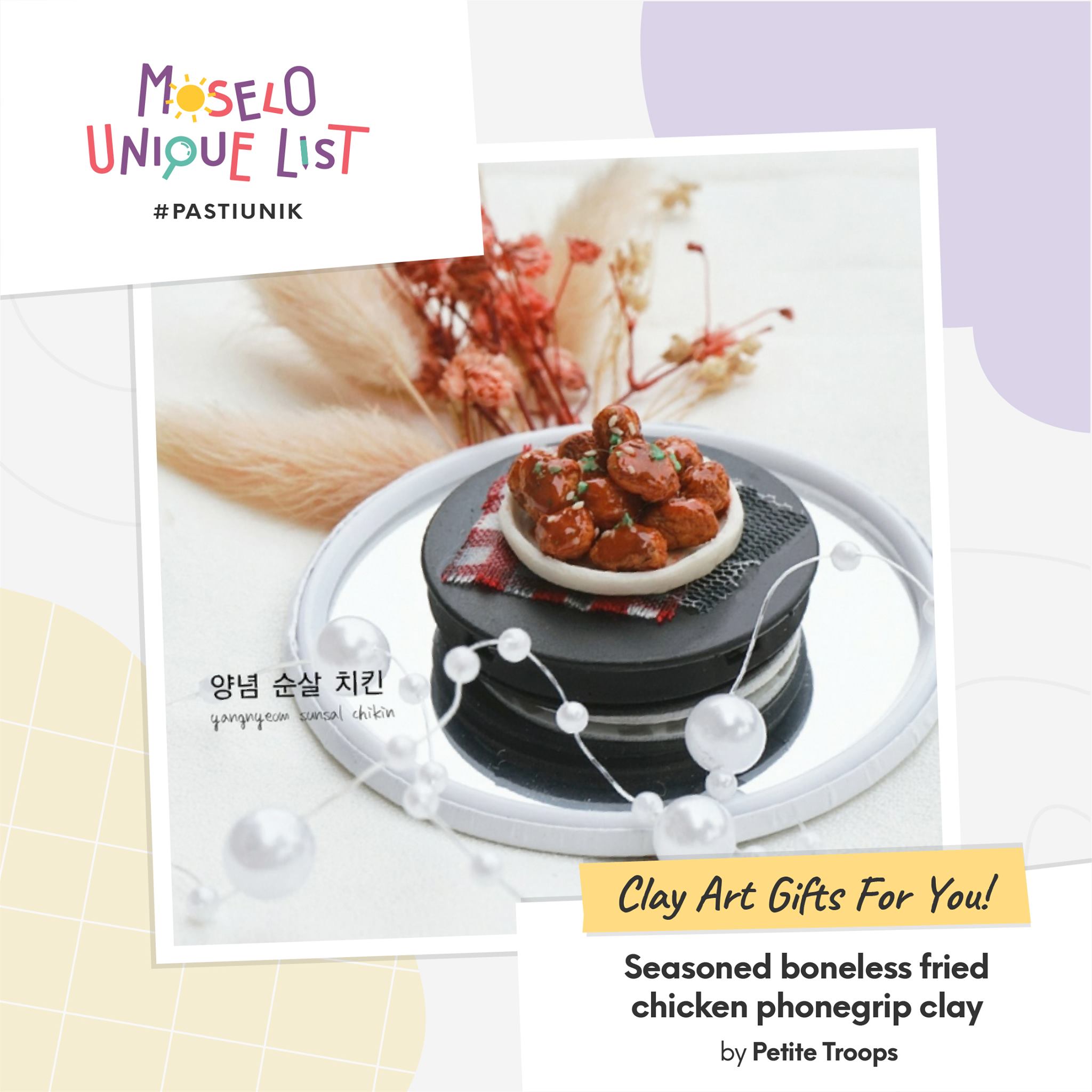 Moselo - Siapa di sini yang suka produk clay? 🙋 Bentuknya...