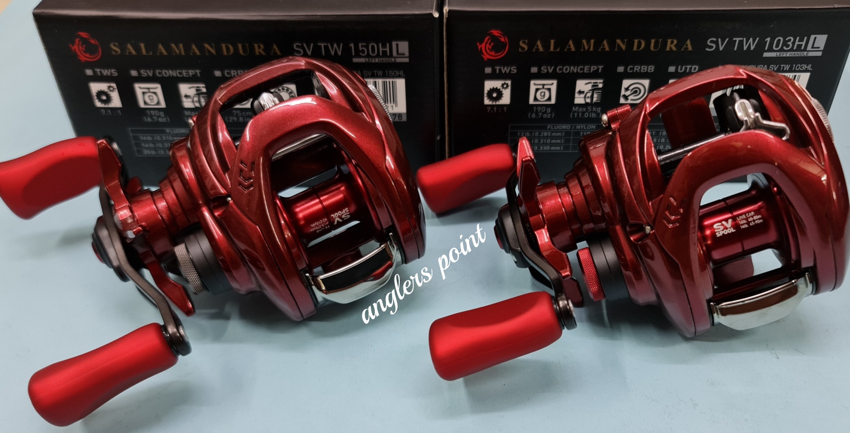 daiwa 2016 ardito bait casting reels SW TWS 300L (Lefty) – Ryoshipro Daiwa Ardito Daiwa Ardito Tw HD 200SHL