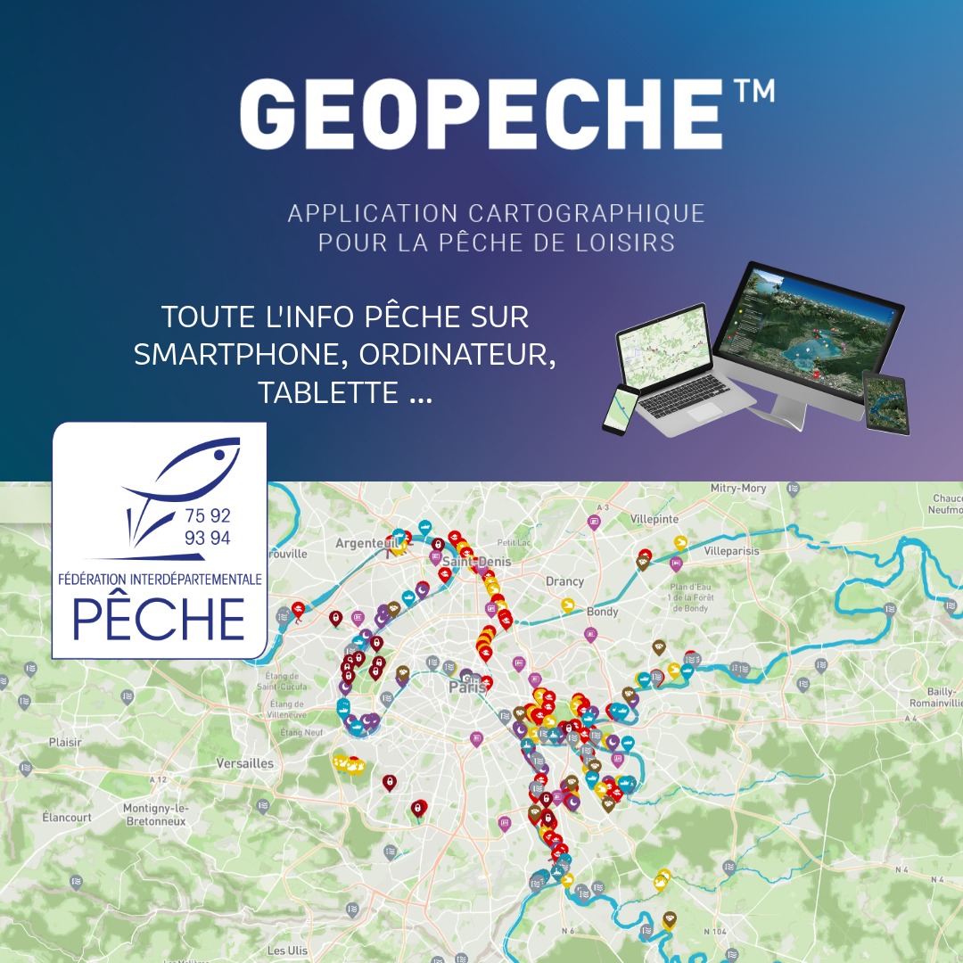 Fédération - 🆕 Carte Interactive GEOPECHE™ 🆕 Notre Fédération a décidé ...