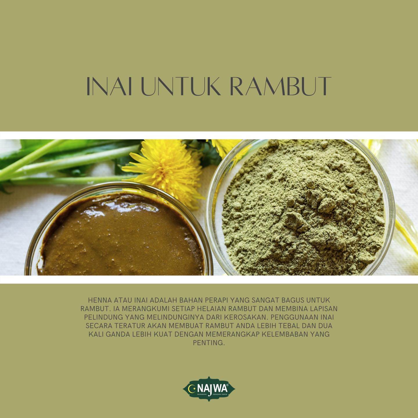 Najwa - Henna atau Inai sering digunakan dalam adat melayu dan india ...