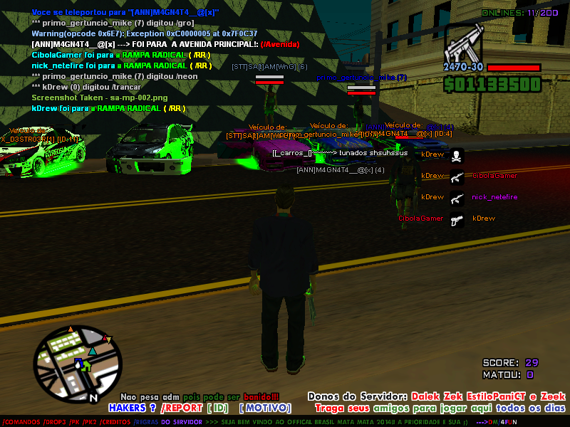 Samp Curtiçao Server Mata Mata