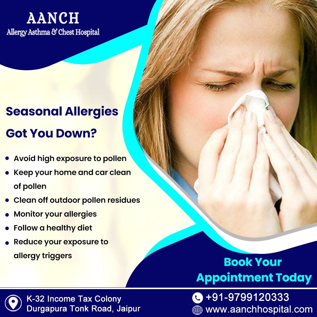 Aanch Hospital - Tired of itchy eyes, a runny nose, and...