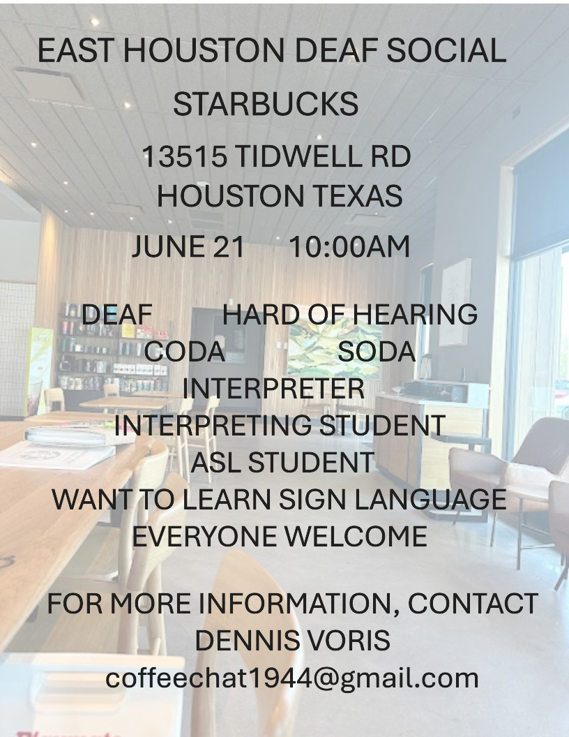 Houston ASL Interpreter Student Association | Celebrate Deaf Awareness ...