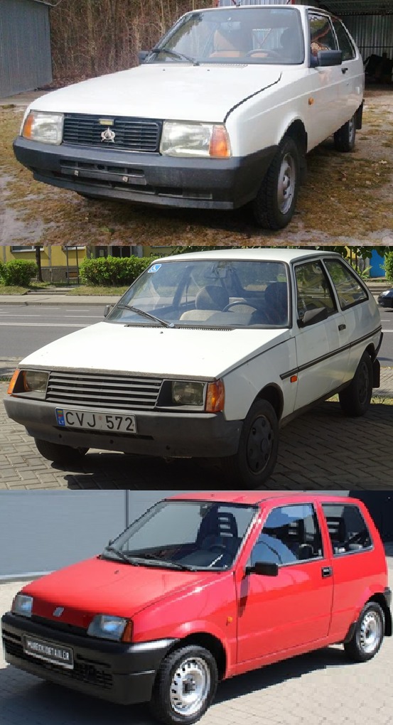 キャンベル Hatchback options in Poland 1993