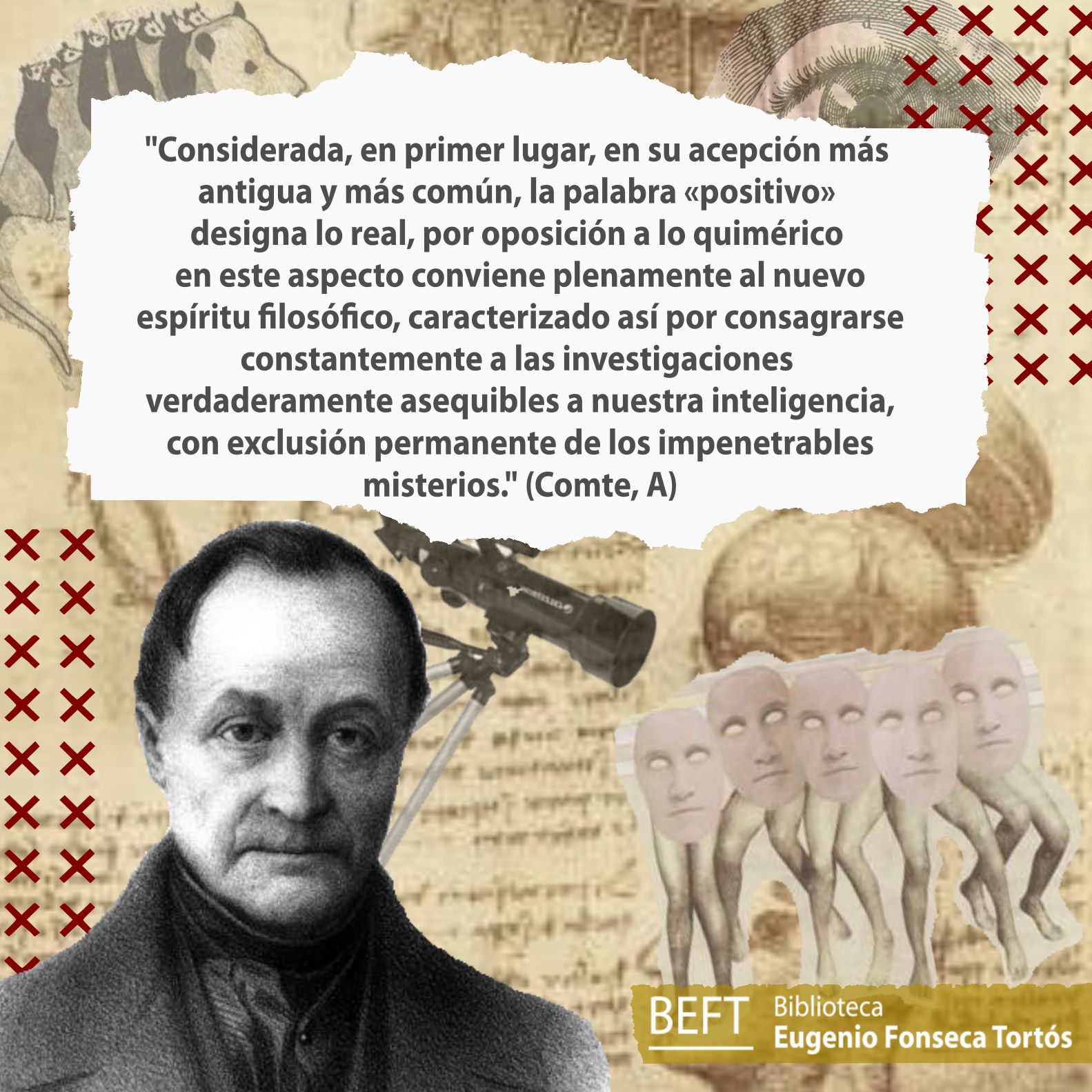 BEFT - Biblioteca Eugenio Fonseca Tortós - FRASES 📖 