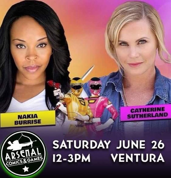 Our signing with Power Rangers... - Arsenal Comics & Games