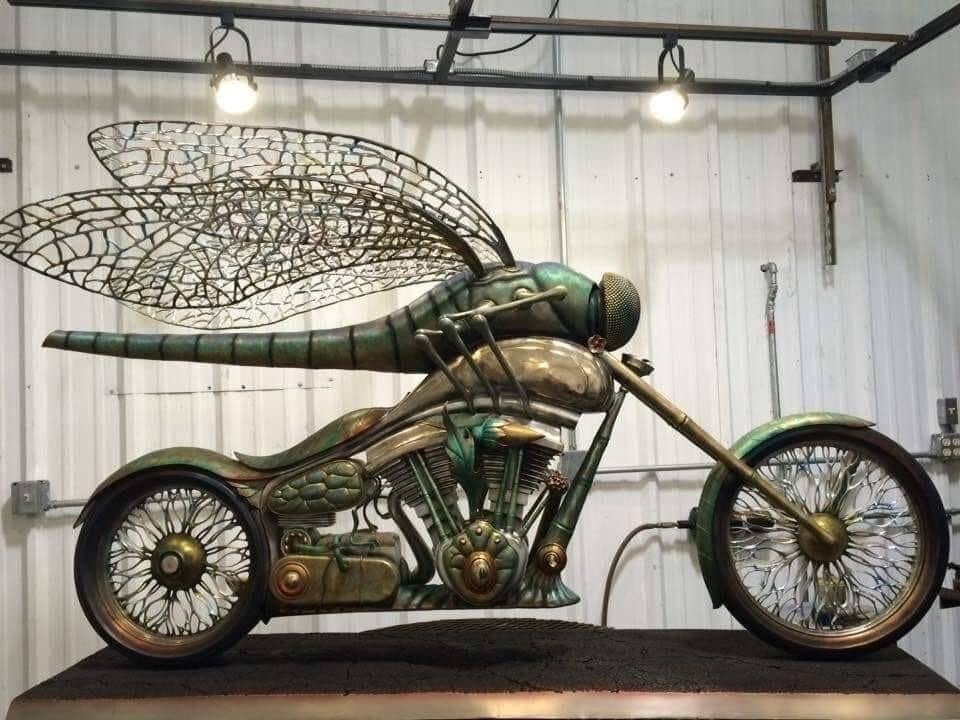 Route 66' sculpture by Vladimir Kush