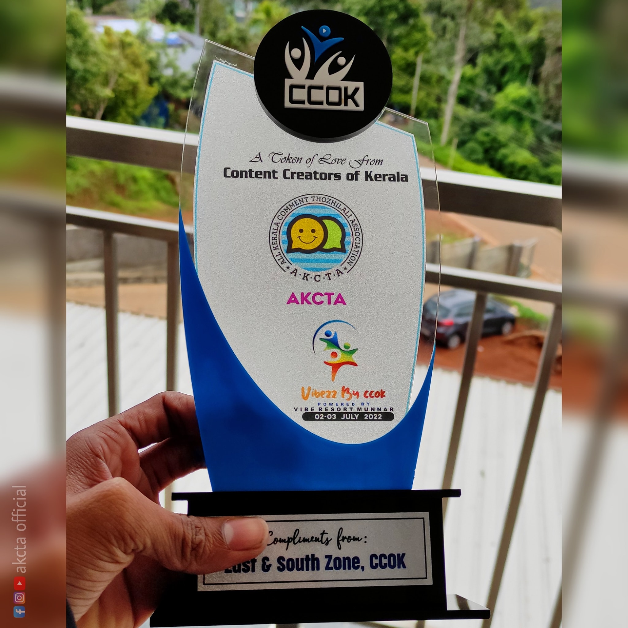 𝐀𝐊𝐂𝐓𝐀 -ആക്ട - Gift from CCOK 🏆 ️ Thanks CCOK (Content... | Facebook