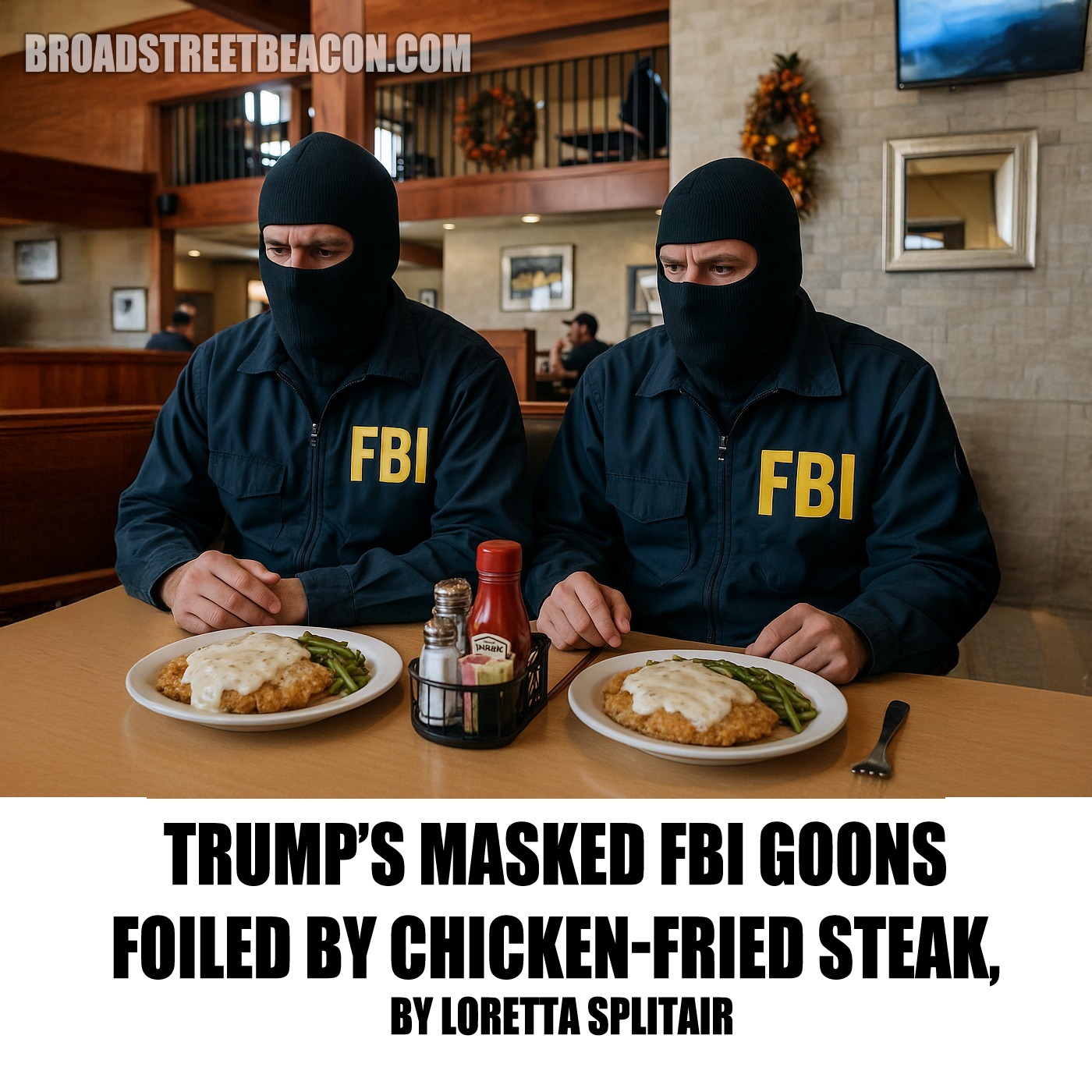 Randall - 🍽️ BREAKING: Trump's new masked secret police force suffers ...