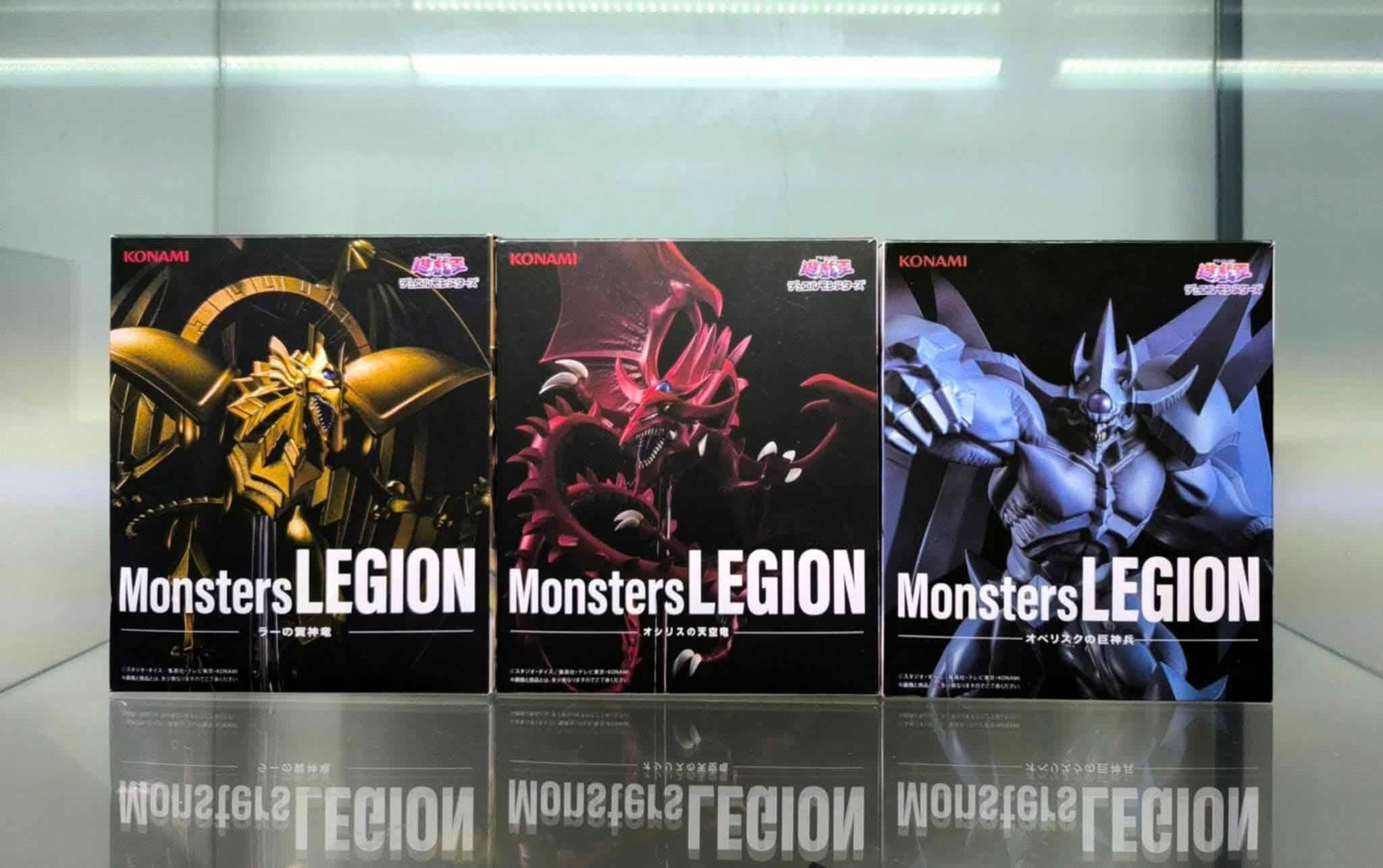 LF Monster Legion Yu-Gi-Oh 3 Egyptian Gods set (CTTO for PHOTO